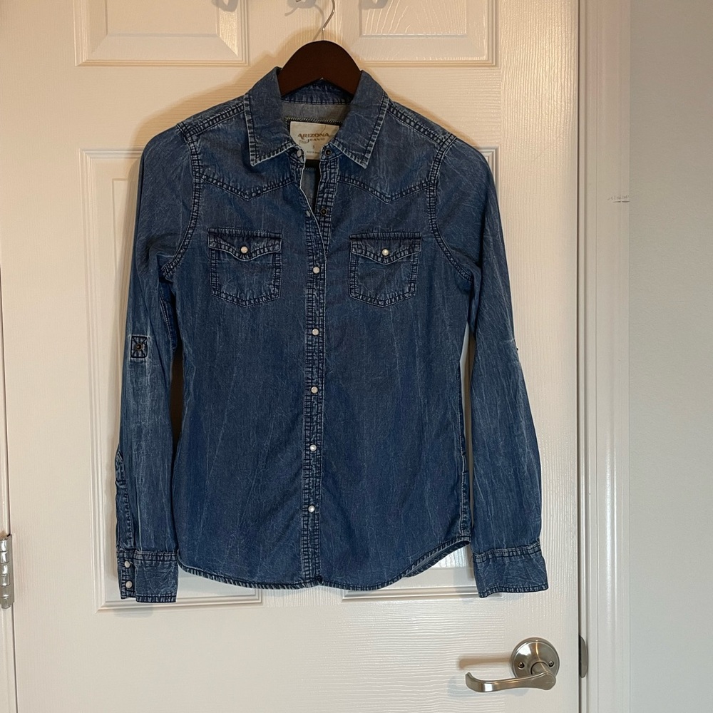 Jean Long sleeve shirt